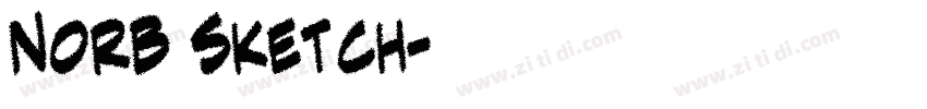 NorB Sketch字体转换 NorB Sketch字体转换
